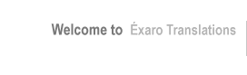 Welcome to xaro Translations